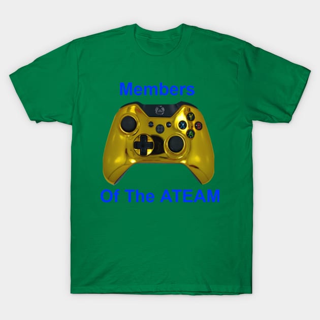 Members of the ATEAM1243 (Golden controller design) T-Shirt by ATEAM1243